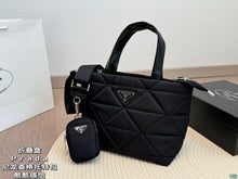 Load image into Gallery viewer, PD298 Padded Re-Nylon Tote Bag / 9 x 7.5 x 4.7inch