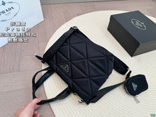 Load image into Gallery viewer, PD298 Padded Re-Nylon Tote Bag / 9 x 7.5 x 4.7inch