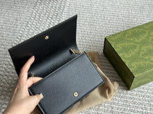 Load image into Gallery viewer, GC639 GC Marmont Chain Wallet / 7.5 x 4.3 x 1.5inch