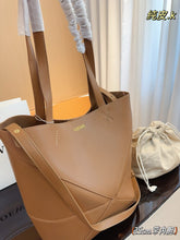 Load image into Gallery viewer, LWE028 LOEWE Puzzle Fold Tote Bag / 12.4x10x5.7inch