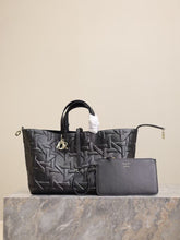 Load image into Gallery viewer, DR452 Large Dior Toujours Bag / HIGHEST QUALITY VERSION / 14.5 x 10.5 x 7.5 inches