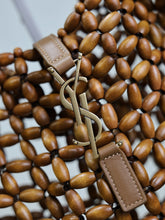 Load image into Gallery viewer, YSK418 LE 5 À 7 Large in Wood Beads / 11.8" x 13.8" x 3.9" / HIGHEST QUALITY VERSION