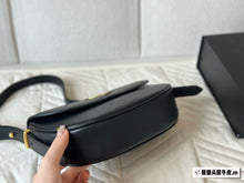 Load image into Gallery viewer, PD287 Prada Arqué Leather Shoulder Bag with Flap / 9x4.7x2.3inch