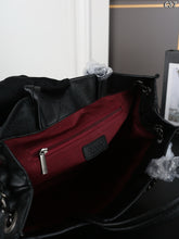 Load image into Gallery viewer, CC1459 CHANEL Vintage Caviar Chain Tote / 31 x 25 cm