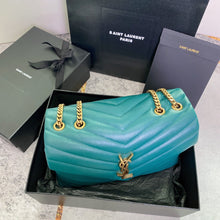 Load image into Gallery viewer, YSK267 Medium Loulou in Quilted Leather / HIGHEST QUALITY VERSION / 12.5 x 8.6 x 3.5 INCHES