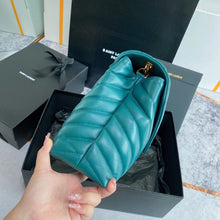 Load image into Gallery viewer, YSK267 Medium Loulou in Quilted Leather / HIGHEST QUALITY VERSION / 12.5 x 8.6 x 3.5 INCHES