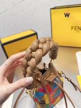 Load image into Gallery viewer, FF178 Mon Tresor Bucker Bag / 7.1x3.8x4.7inch