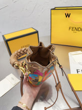 Load image into Gallery viewer, FF178 Mon Tresor Bucker Bag / 7.1x3.8x4.7inch