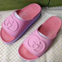 Load image into Gallery viewer, SE1143 Women's Interlocking G Slide Sandal / Size5-11
