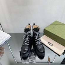 Load image into Gallery viewer, SE1219 Women's GG Matelassé Lace-up Boot / Size5-10
