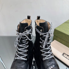 Load image into Gallery viewer, SE1219 Women's GG Matelassé Lace-up Boot / Size5-10