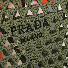 Load image into Gallery viewer, PD339 Raffia Tote Bag / 15x14.2x1.2inch