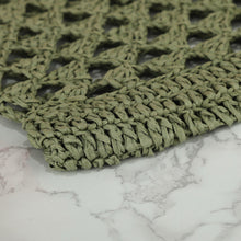 Load image into Gallery viewer, PD339 Raffia Tote Bag / 15x14.2x1.2inch