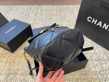 Load image into Gallery viewer, CC890 CHANEL 19 Backpack / 10.1 × 8.6 × 6.2 in