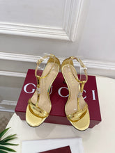 Load image into Gallery viewer, SE1669 Gucci Women's Sandal with Bamboo / Size5-11