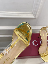 Load image into Gallery viewer, SE1669 Gucci Women's Sandal with Bamboo / Size5-11