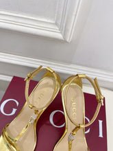 Load image into Gallery viewer, SE1669 Gucci Women's Sandal with Bamboo / Size5-11