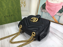 Load image into Gallery viewer, GC543 GG Marmont Mini Shoulder Bag / 7"W x 5.9"H x 3.1"D