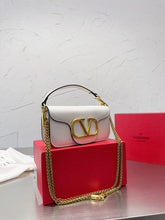 Load image into Gallery viewer, VLTN079 LOCÒ SMALL SHOULDER BAG / W7.8xH4.3xD1.9 in.