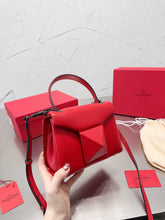 Load image into Gallery viewer, VLTN078 MINI ONE STUD HANDBAG / W7.8xH5.1xD3.3 in.