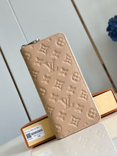 Load image into Gallery viewer, LB1248 Zippy Wallet Vertical / 3.9 x 7.9 x 0.8 inches / HIGHEST QUALITY VERSION