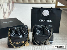 Load image into Gallery viewer, CC1095 CHANEL 22 Mini Handbag / 7.8 × 7.4 × 2.3 in