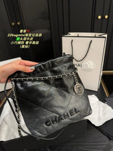 Load image into Gallery viewer, CC1096 CHANEL 22 Mini Handbag / 7.8 × 7.4 × 2.3 in