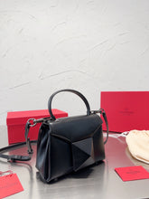Load image into Gallery viewer, VLTN078 MINI ONE STUD HANDBAG / W7.8xH5.1xD3.3 in.