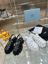 Load image into Gallery viewer, SE1432 PD Rubber Monolith Sandals / Size5-9