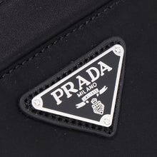 Load image into Gallery viewer, PD361 Re-Nylon and Leather Shoulder Bag / 10.2x4.7x2.7inch