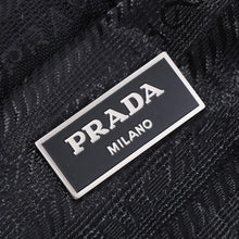 Load image into Gallery viewer, PD361 Re-Nylon and Leather Shoulder Bag / 10.2x4.7x2.7inch