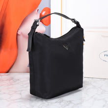Load image into Gallery viewer, PD362 Prada Re-Nylon and Leather Top Handle Bag / 11.8x11x4.3inch