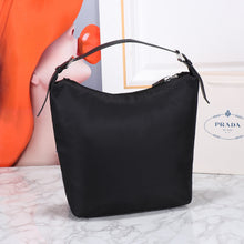 Load image into Gallery viewer, PD362 Prada Re-Nylon and Leather Top Handle Bag / 11.8x11x4.3inch