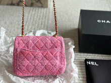 Load image into Gallery viewer, CC925 Mini Flap Bag / 4.9 × 6.6 × 2 in