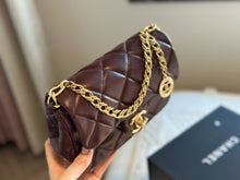 Load image into Gallery viewer, CC924 Mini Flap Bag / 4.5 × 6.6 × 2 in