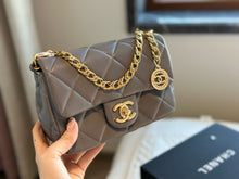 Load image into Gallery viewer, CC924 Mini Flap Bag / 4.5 × 6.6 × 2 in