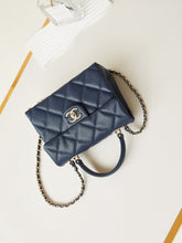 Load image into Gallery viewer, CC927 Flap Bag with Top Handle / 6.3x8.3x3.1inch / HIGHEST QUALITY VERSION