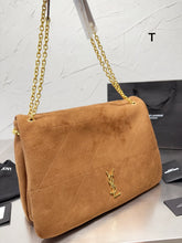 Load image into Gallery viewer, YSK289 Jamie 4.3 Shoulder Bag in Suede / 16x10.2x3inch