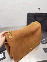 Load image into Gallery viewer, YSK289 Jamie 4.3 Shoulder Bag in Suede / 16x10.2x3inch