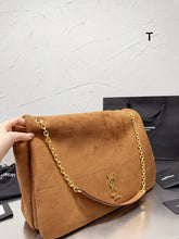 Load image into Gallery viewer, YSK289 Jamie 4.3 Shoulder Bag in Suede / 16x10.2x3inch