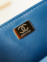 Load image into Gallery viewer, CC929 Flap Bag with Top Handle / 6.3x8.3x3.1inch / HIGHEST QUALITY VERSION