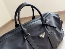 Load image into Gallery viewer, PD243 Re-Nylon and Saffiano Leather Luggage / 19.7x10.6x12.6inch