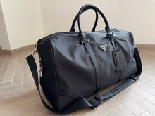 Load image into Gallery viewer, PD243 Re-Nylon and Saffiano Leather Luggage / 19.7x10.6x12.6inch