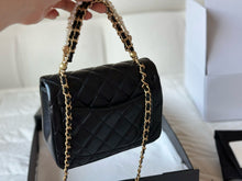 Load image into Gallery viewer, CC934 Mini Flap Bag / 4.9 × 6.6 × 2 in