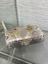 Load image into Gallery viewer, DR532 Small Lady D-Joy Bag(Snakeskin) / 8.5 x 4.5 x 2.5 inches / HIGHEST QUALITY VERSION
