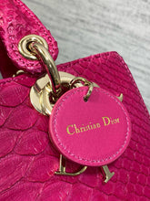 Load image into Gallery viewer, DR533 Small Lady D-Joy Bag(Snakeskin) / 8.5 x 4.5 x 2.5 inches / HIGHEST QUALITY VERSION