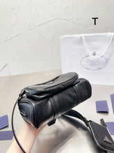 Load image into Gallery viewer, PD246 Nappa antique Leather Multi-Pocket Shoulder Bag / 9x4.7x2.7inch