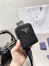 Load image into Gallery viewer, PD246 Nappa antique Leather Multi-Pocket Shoulder Bag / 9x4.7x2.7inch