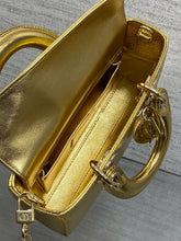 Load image into Gallery viewer, DR534 Small Lady D-Joy Bag(Snakeskin) / 8.5 x 4.5 x 2.5 inches / HIGHEST QUALITY VERSION