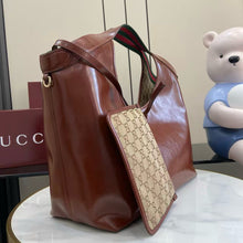 Load image into Gallery viewer, GC767 Gucci Giglio Large Tote Bag / 16.5" (23.6")W x 18.5"H x 6.3"D / HIGHEST QUALITY VERSION